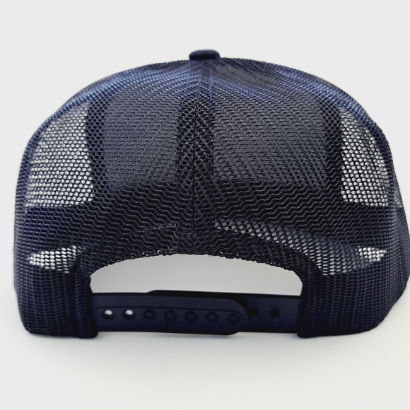 Dekalb Flat Bill Trucker Mesh Snapback Hat Cap Embroidered Patch - Picture 4 of 4